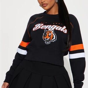New with Tag! Cincinnati Bengals Women's Black Sweatshirt